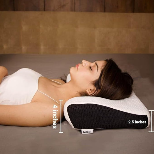 Balncd Optimal Neck Support Contour Cervical Pillow