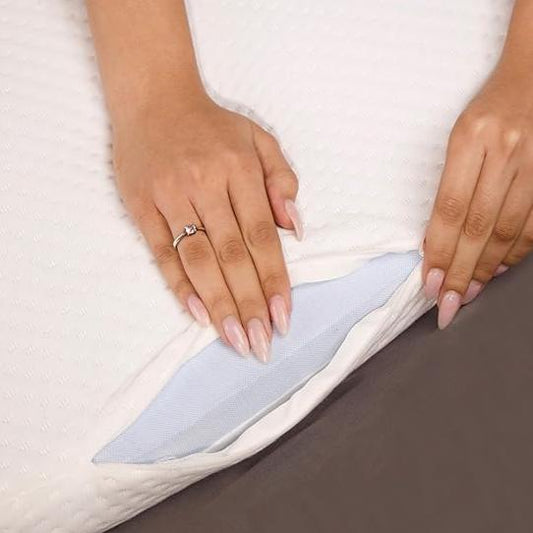 Thin Balncd Sleep Memory Foam Pillow